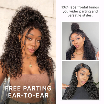 🔥Last Day:60% Off✨ No Glue, No Hassle – Natural Wavy & Braided Wigs