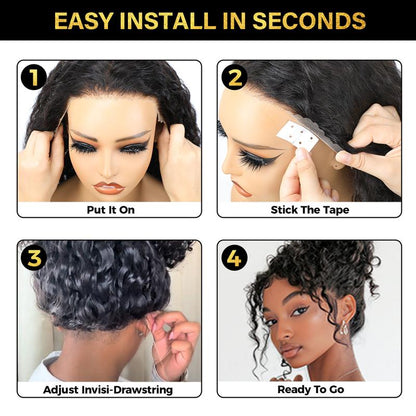 ✨Sale Happening Now: 50% OFF – Pre-Cut Lace Wig · Seamless Natural Blend