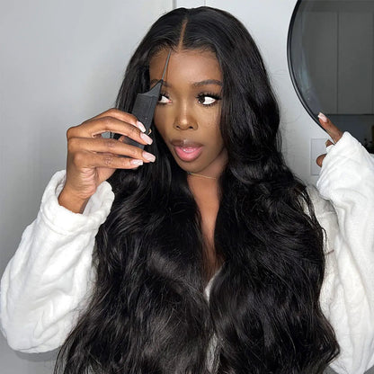 ✨ Wear & Go Glueless Straight Lace Wig – Beginner Friendly