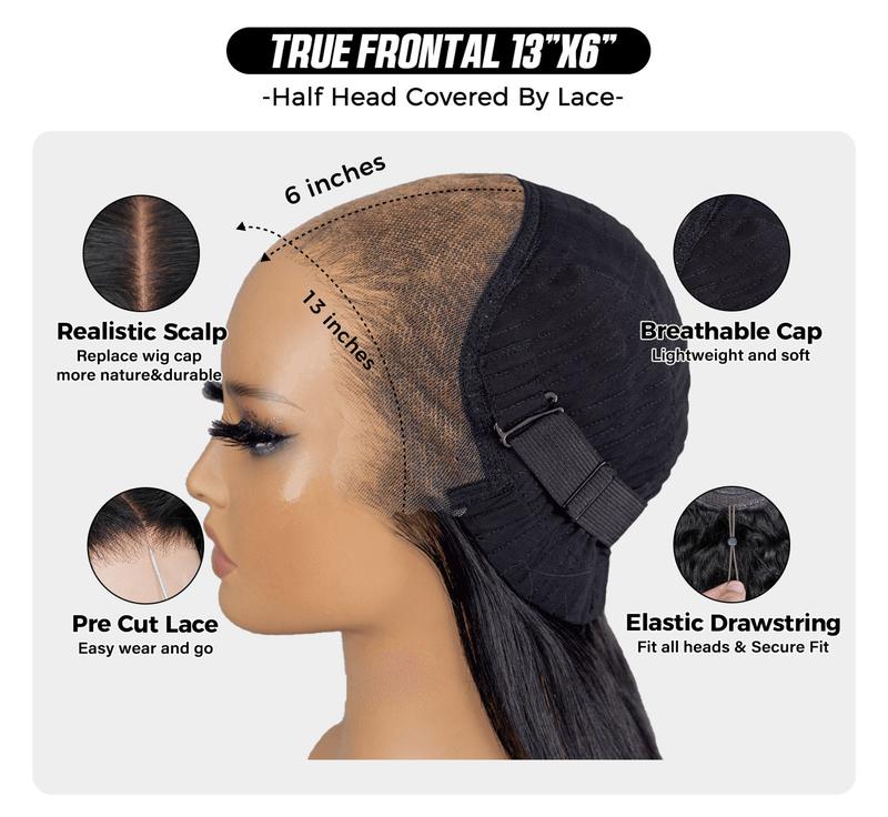 ✨Sale Happening Now: 50% OFF – Pre-Cut Lace Wig · Seamless Natural Blend